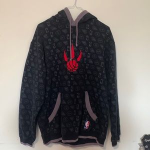 Vintage Adidas Toronto Raptors Hoodie Size M